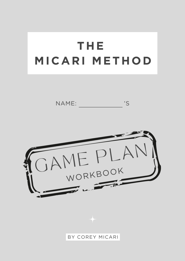 Game Plan - Master Behaviour Change in area of your life in 30 days
